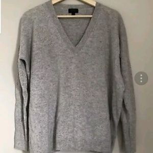 J Crew Grey Cashmere Size S